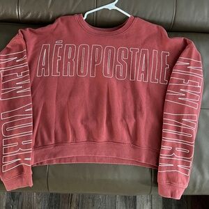 Aeropostale Cropped Crew Sweatshirt